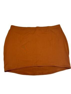 Skims Almond Brown Swim Wear Tube Skirt Coverup New With Tags Size 4X\